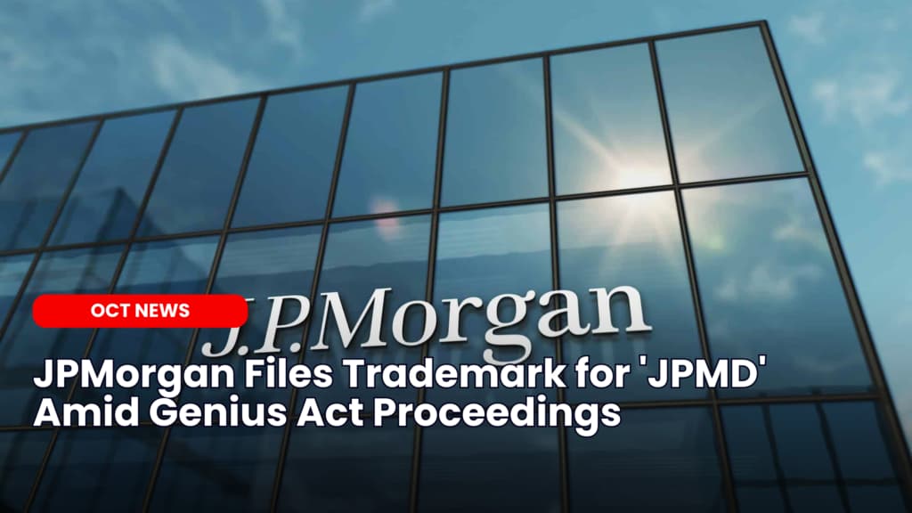 JPMorgan Files Trademark for ‘JPMD’ Amid Genius Act Proceedings