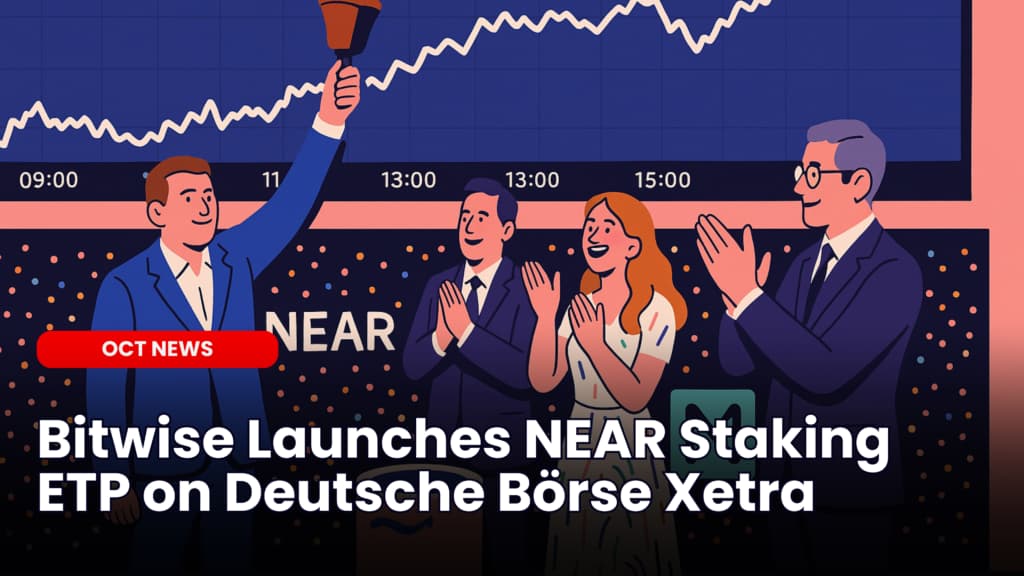 Bitwise Launches NEAR Staking ETP on Deutsche Börse Xetra