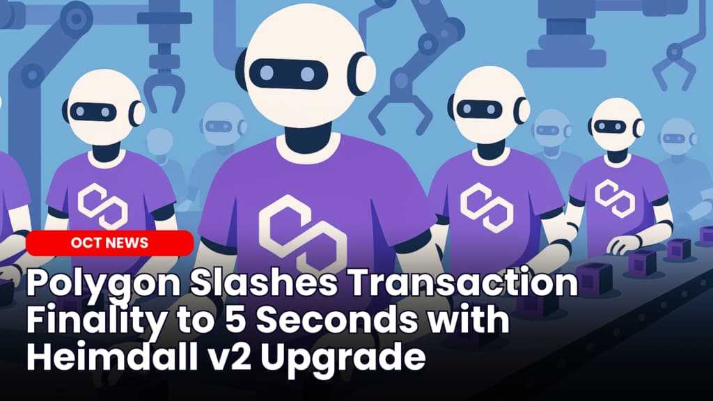 Polygon Slashes Transaction Finality to 5 Seconds with Heimdall v2 Upgrade
