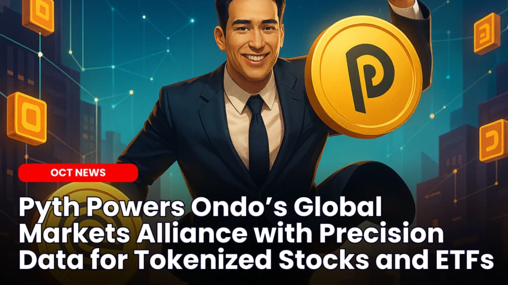 Pyth Powers Ondo’s Global Markets Alliance with Precision Data for Tokenized Stocks and ETFs
