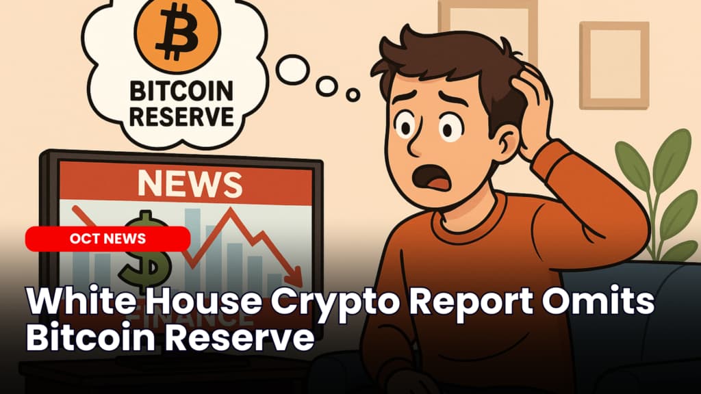White House Crypto Report Omits Bitcoin Reserve