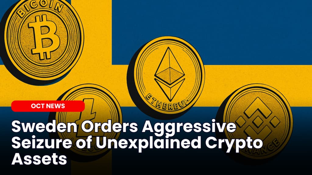 Sweden Reportedly Orders Aggressive Seizure of Unexplained Crypto Assets