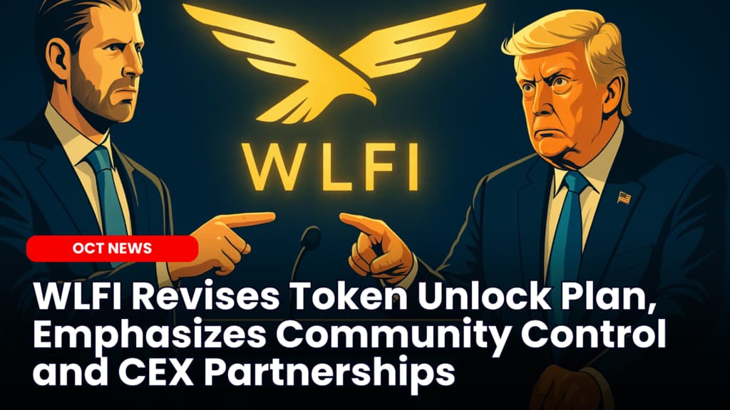 WLFI Revises Token Unlock Plan, Emphasizes Community Control and CEX Partnerships