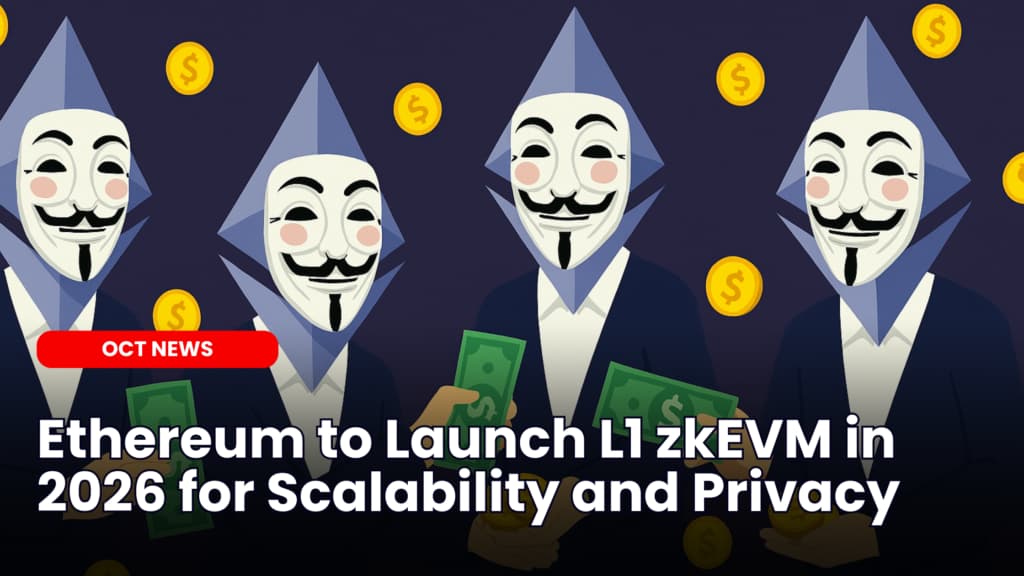 Ethereum to Launch L1 zkEVM in 2026 for Scalability and Privacy image