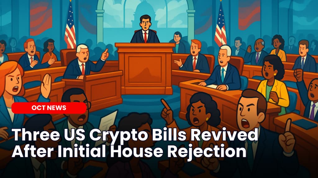 Three US Crypto Bills Revived After Initial House Rejection