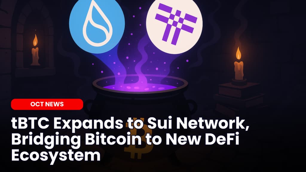 tBTC Expands to Sui Network, Bridging Bitcoin to New DeFi Ecosystem image