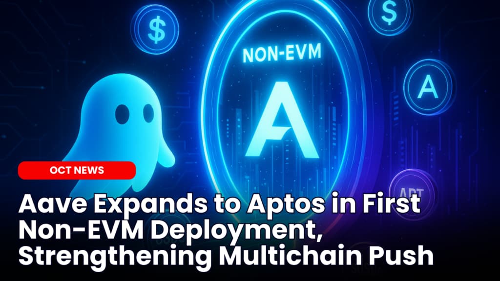 Aave Expands to Aptos in First Non-EVM Deployment, Strengthening Multichain Push