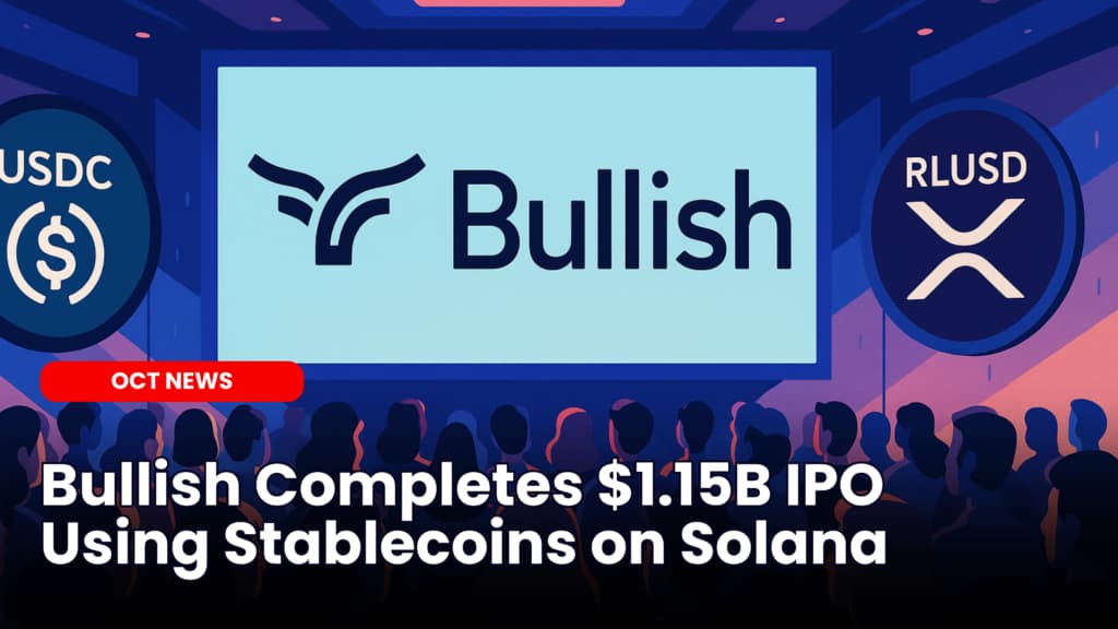 Bullish Completes $1.15B IPO Using Stablecoins on Solana