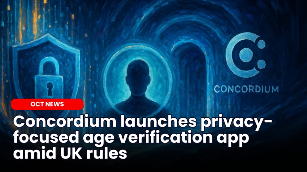 Concordium launches privacy-focused age verification app amid UK rules