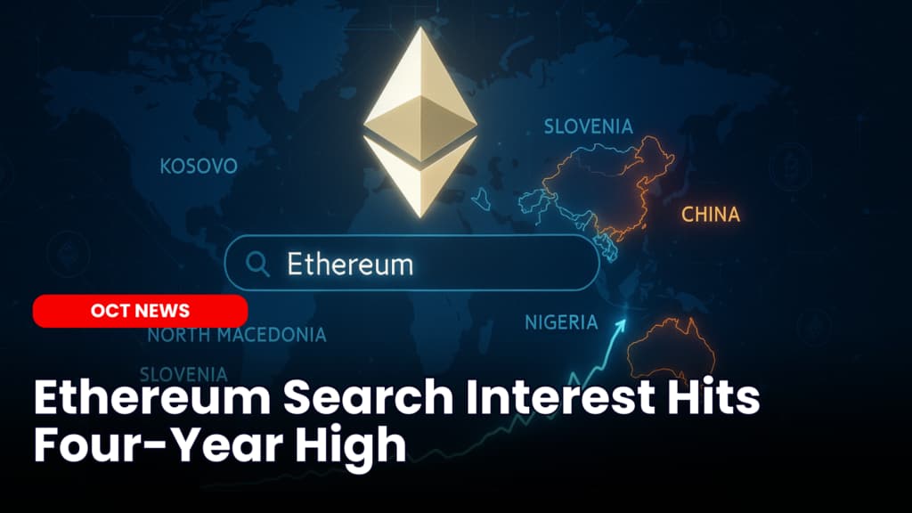 Ethereum Search Interest Hits Four-Year High