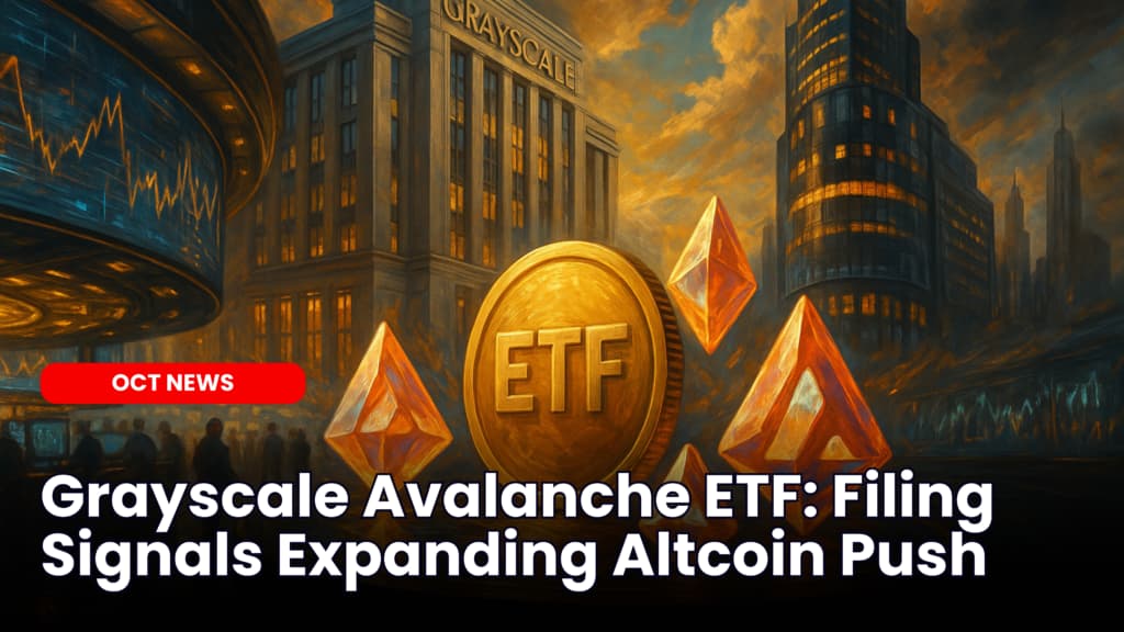 Grayscale Avalanche ETF: Filing Signals Expanding Altcoin Push