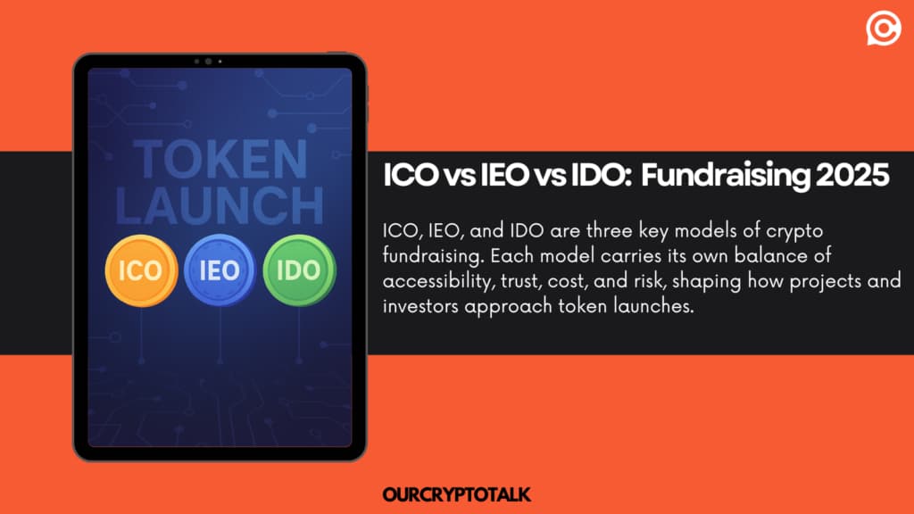 ICO vs IEO vs IDO: Navigating Crypto Fundraising in 2025 image