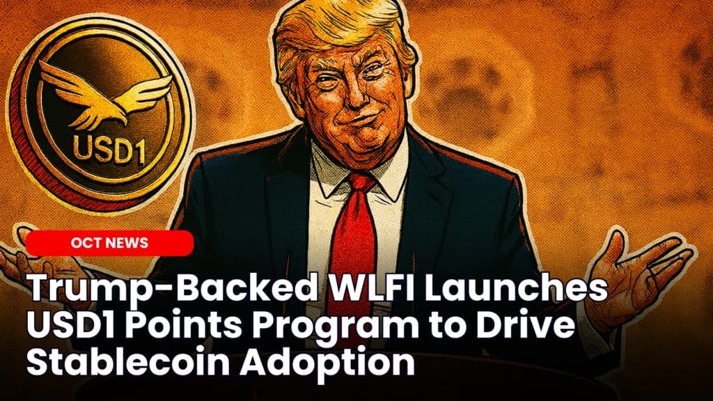 Trump-Backed WLFI Launches USD1 Points Program to Drive Stablecoin Adoption