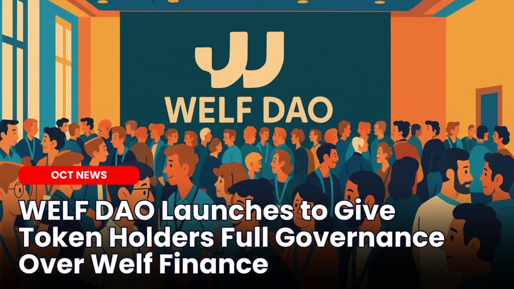 WELF DAO Launches to Give Token Holders Full Governance Over Welf Finance