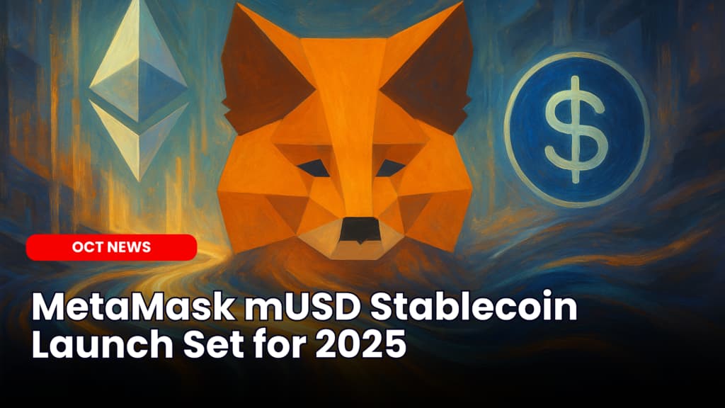 MetaMask mUSD Stablecoin Launch Set for 2025
