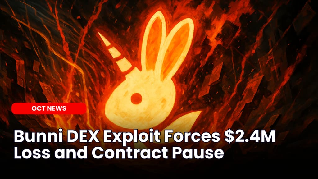 Bunni DEX Exploit Forces $2.4M Loss and Contract Pause