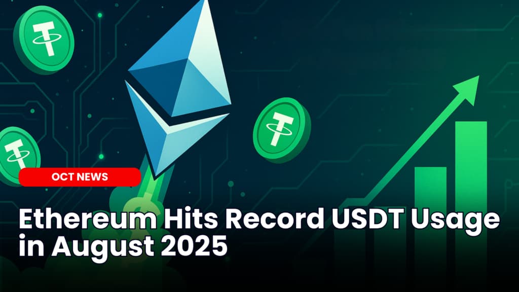 Ethereum Hits Record USDT Usage in August 2025