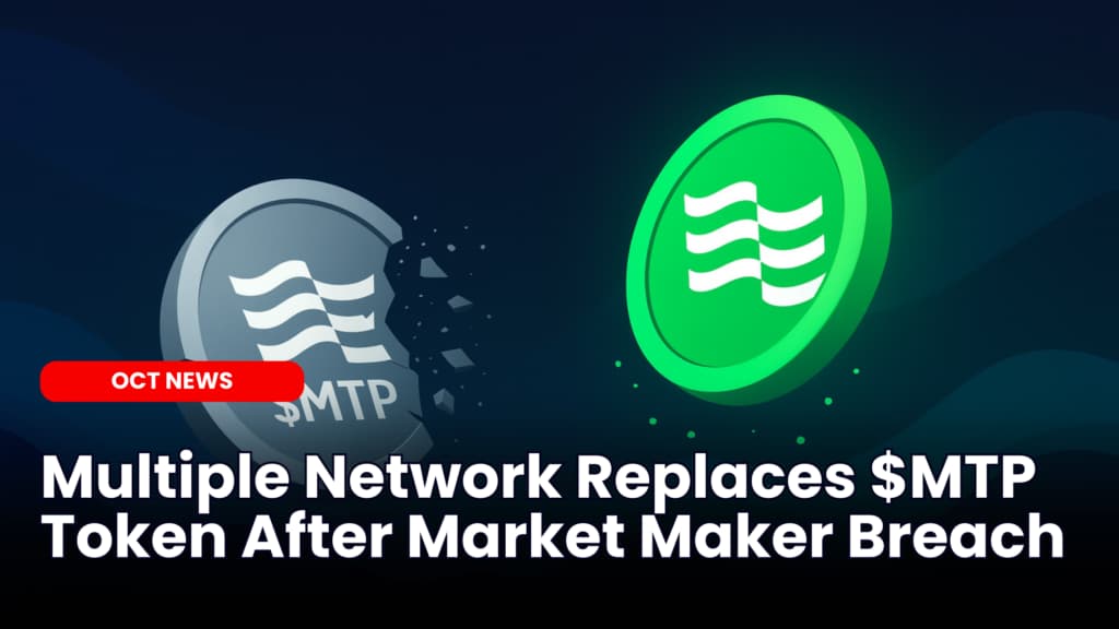 Multiple Network Replaces $MTP Token After Market Maker Breach