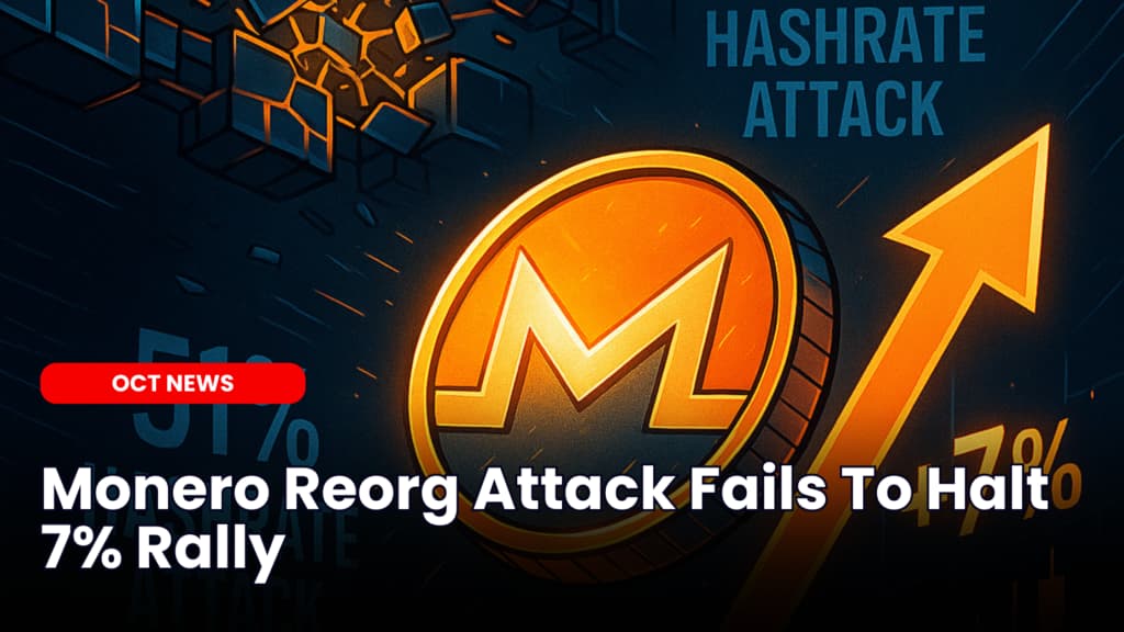 Monero Reorg Attack Fails To Halt 7% Rally