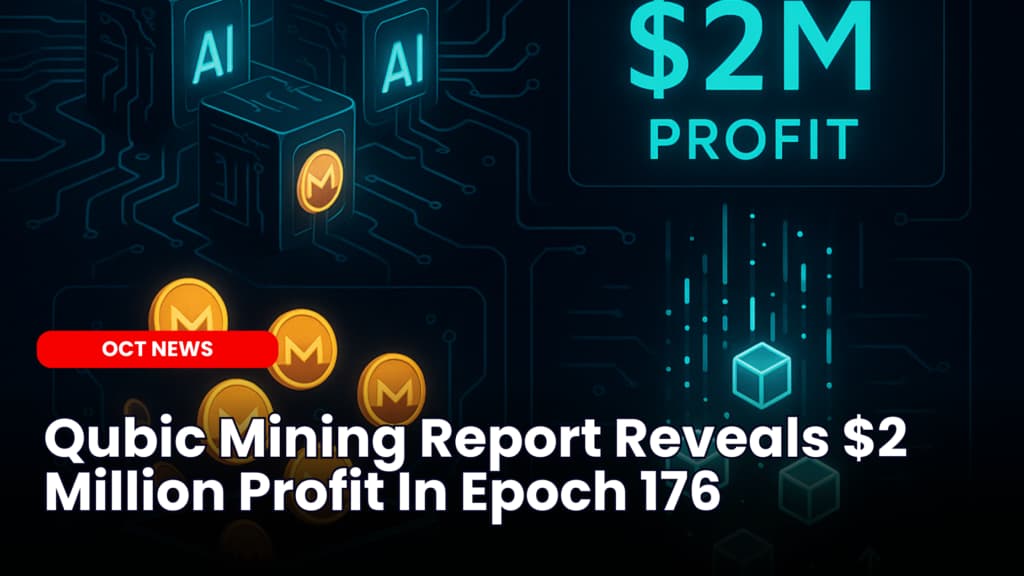 Qubic Mining Report Reveals $2 Million Profit In Epoch 176 image