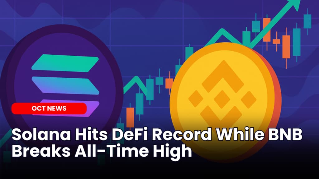 Solana Hits DeFi Record While BNB Breaks All-Time High image