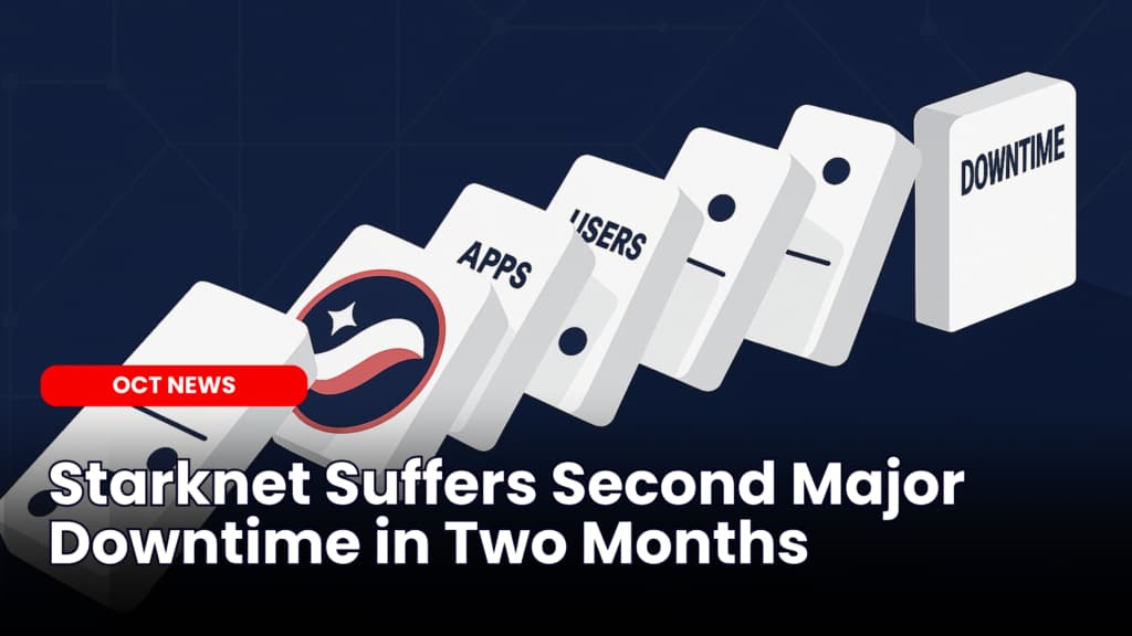 Starknet Suffers Second Major Downtime in Two Months
