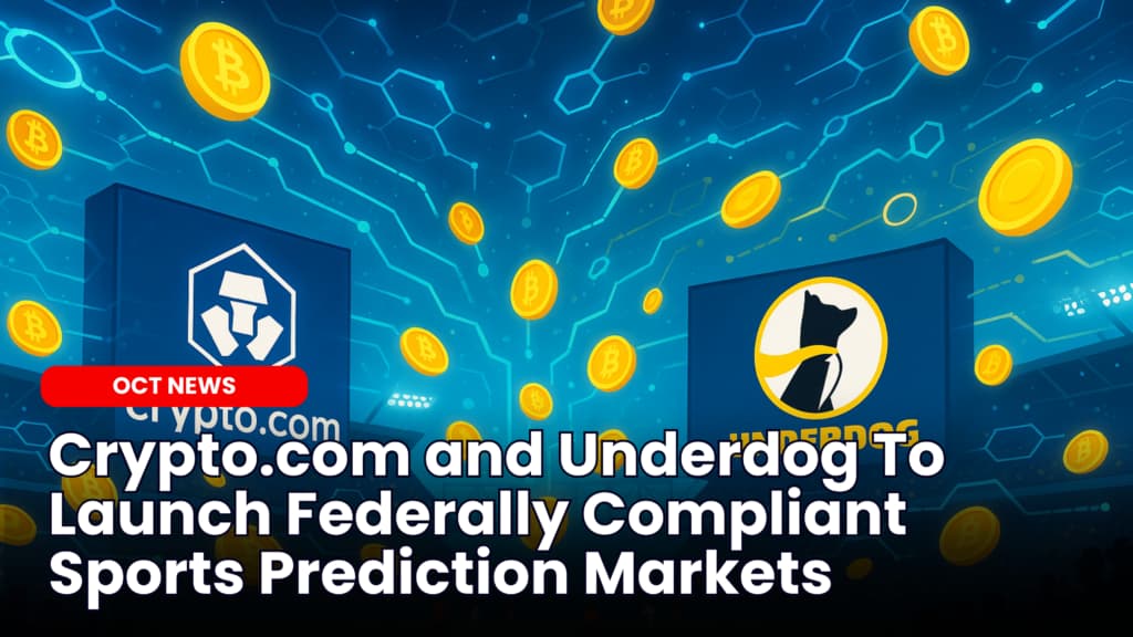 Crypto.com and Underdog To Launch Sports Prediction Markets