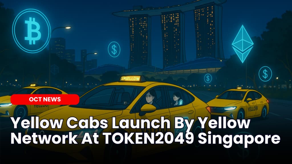 Yellow Cabs Launch By Yellow Network At TOKEN2049 Singapore