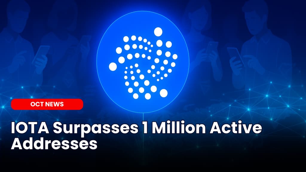 IOTA Surpasses 1 Million Active Addresses image