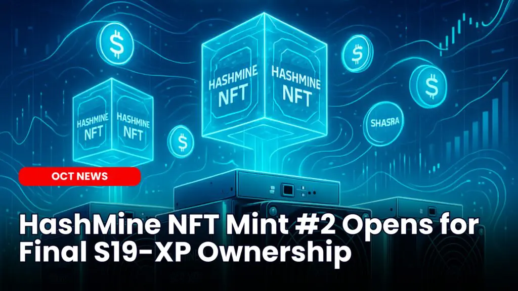 HashMine NFT Mint #2 Opens for Final S19-XP Ownership image