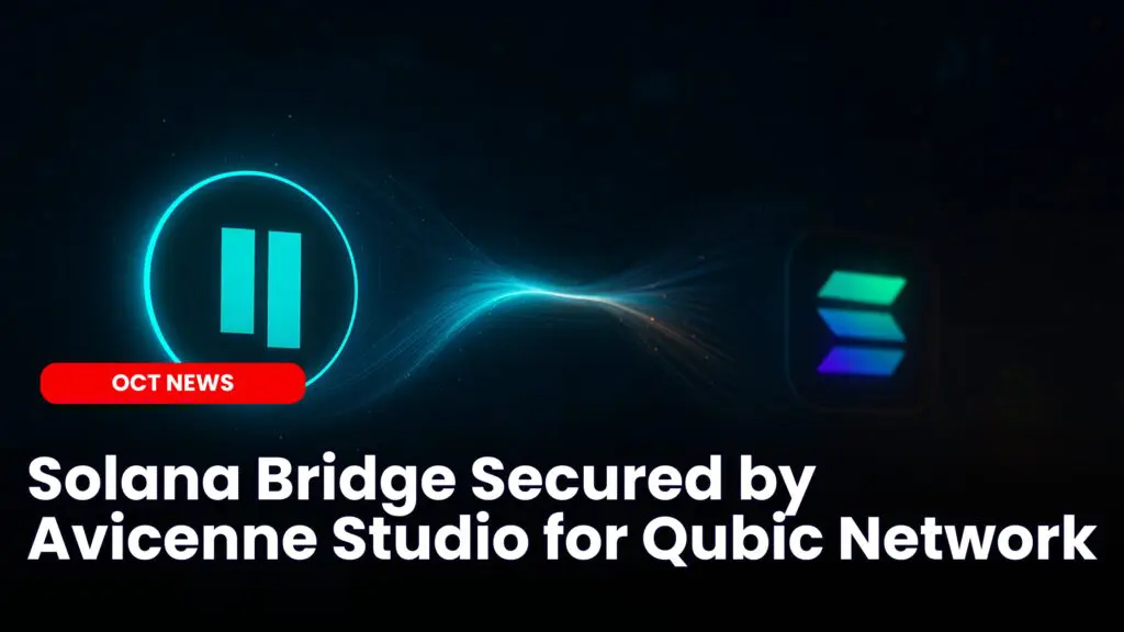 Solana Bridge Secured by Avicenne Studio for Qubic Network image