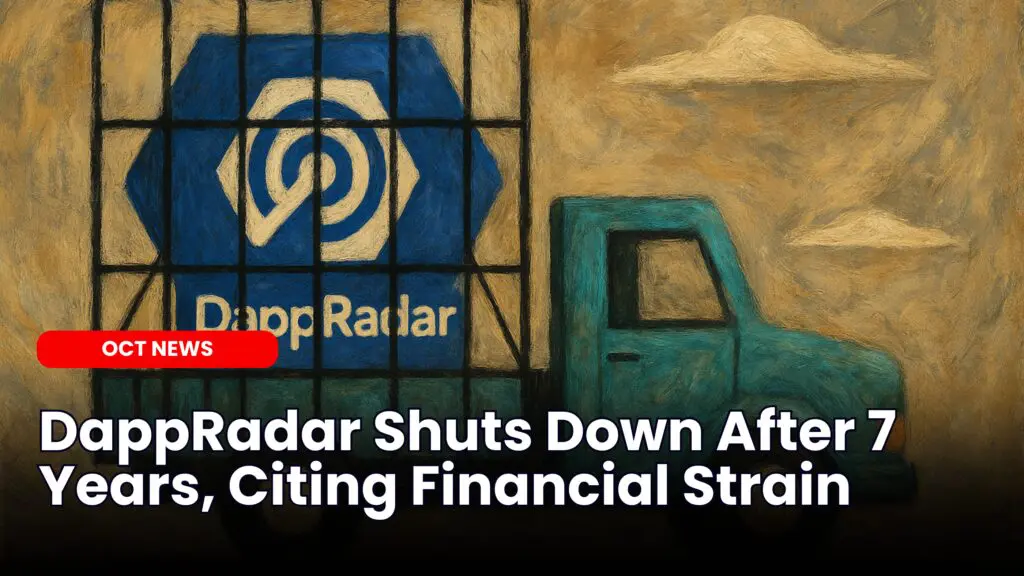 DappRadar To Shut Down After 7 Years, Citing Financial Strain