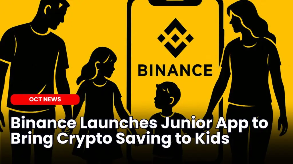 Binance Launches Junior App to Bring Crypto Saving to Kids