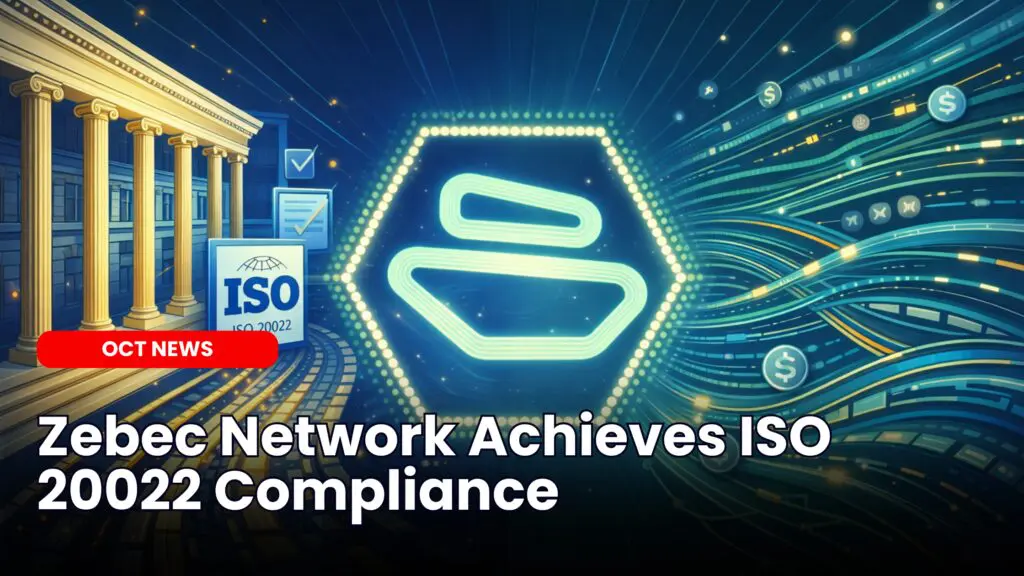 Zebec Network Achieves ISO 20022 Compliance image
