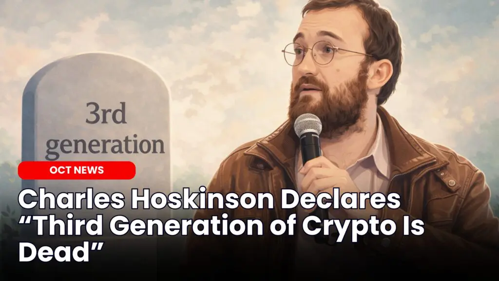 Charles Hoskinson Declares “Third Generation of Crypto Is Dead” image