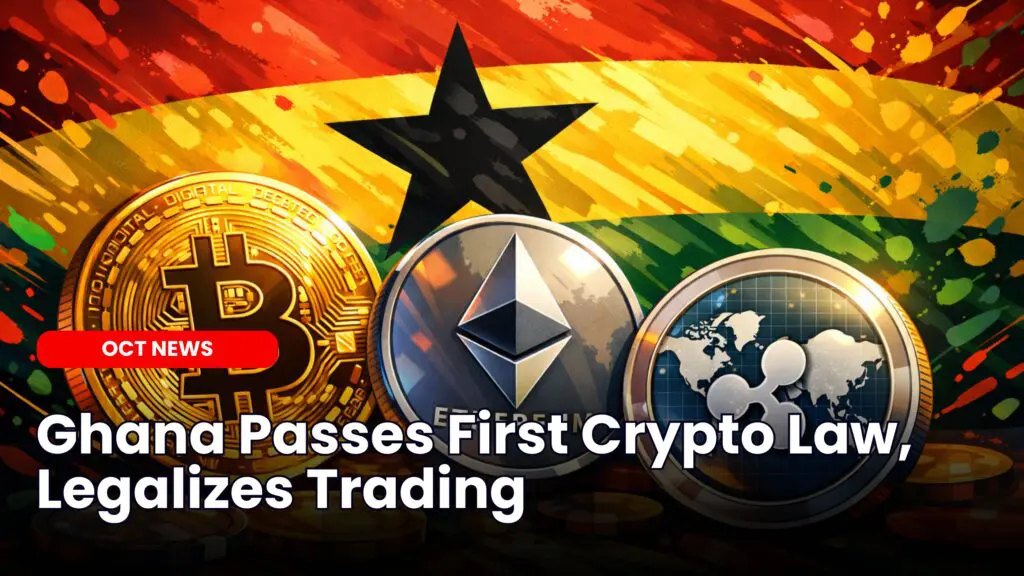 Ghana Passes First Crypto Law, Legalizes Trading image
