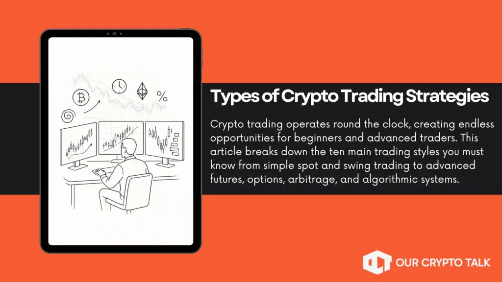 10 Types of Crypto Trading Strategies : From Beginner to Pro-Level