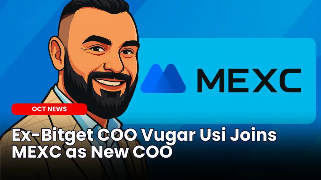 Ex-Bitget COO Vugar Usi Joins MEXC as New COO