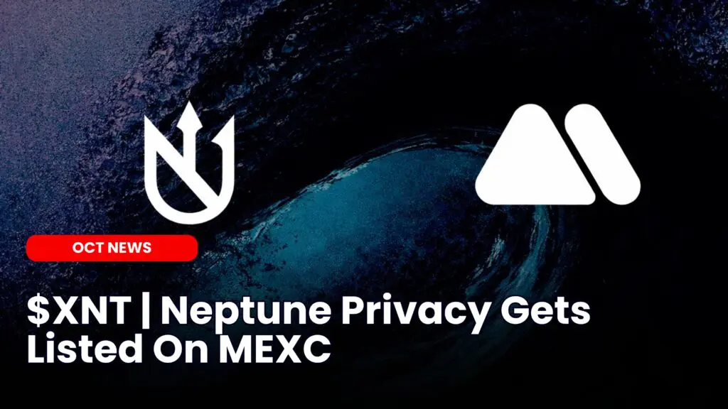 $XNT | Neptune Privacy Getting Listed On MEXC image
