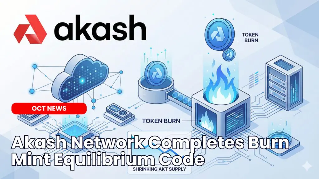Akash Network Completes Burn Mint Equilibrium Code