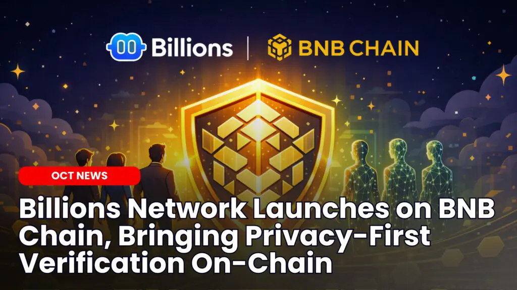 Billions Network Launches on BNB Chain image
