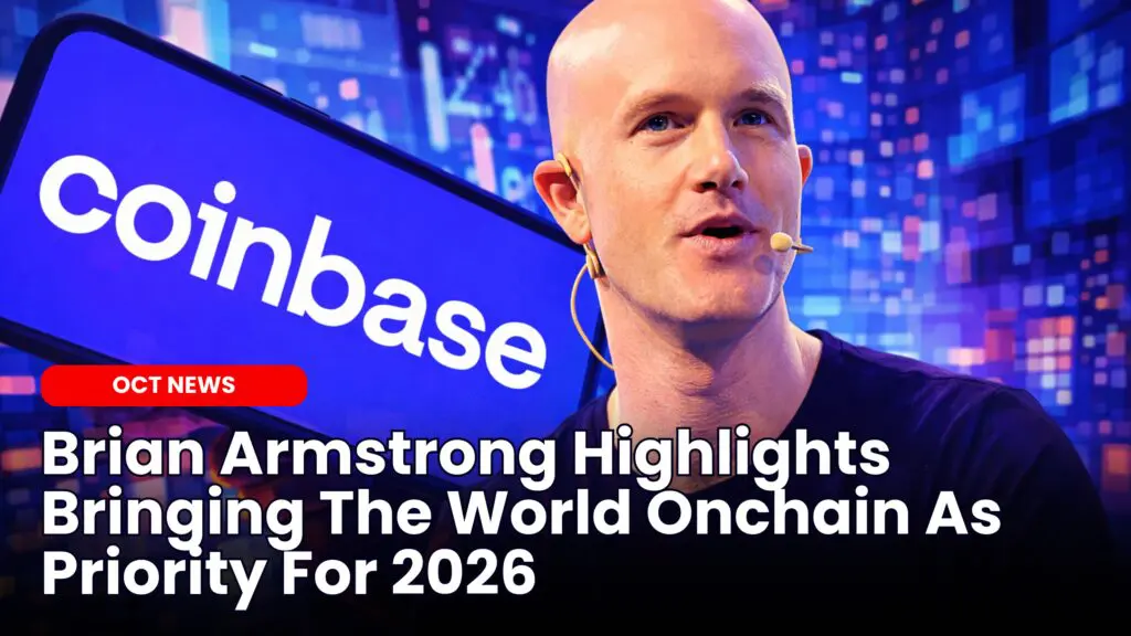 Brian Armstrong Highlights Bringing The World Onchain As Priority For 2026 image