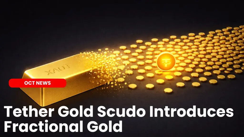 Tether Gold Scudo Introduces Fractional Gold