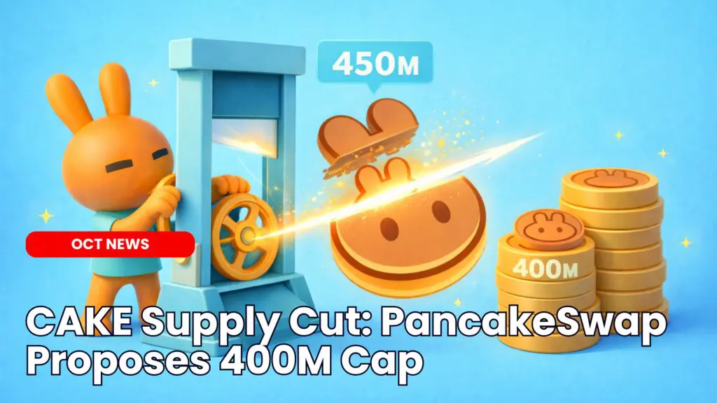 CAKE Supply Cut as PancakeSwap Proposes 400M Cap