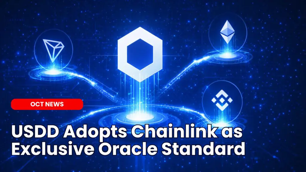 USDD Adopts Chainlink as Exclusive Oracle Standard