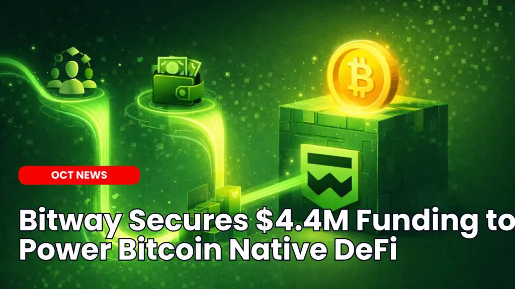 Bitway Secures $4.4M Funding to Power Bitcoin Native DeFi
