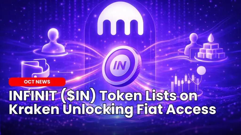INFINIT ($IN) Token Lists on Kraken Unlocking Fiat Access