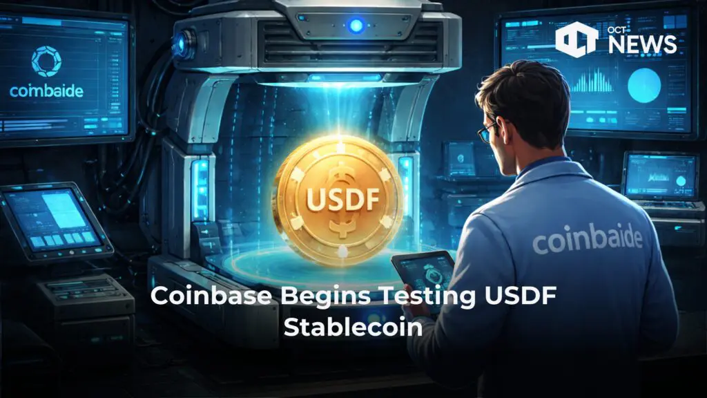 Coinbase Begins Testing USDF Stablecoin