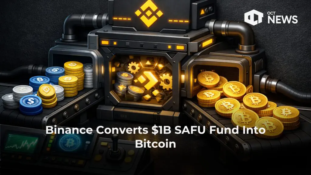 Binance Converts $1B SAFU Fund Into Bitcoin