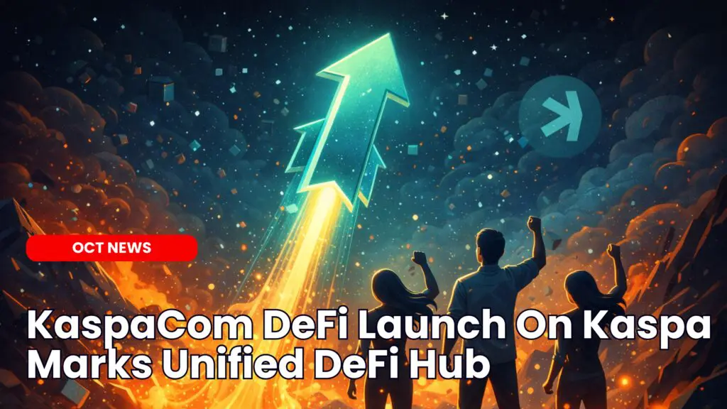 KaspaCom DeFi Launch On Kaspa Marks Unified DeFi Hub